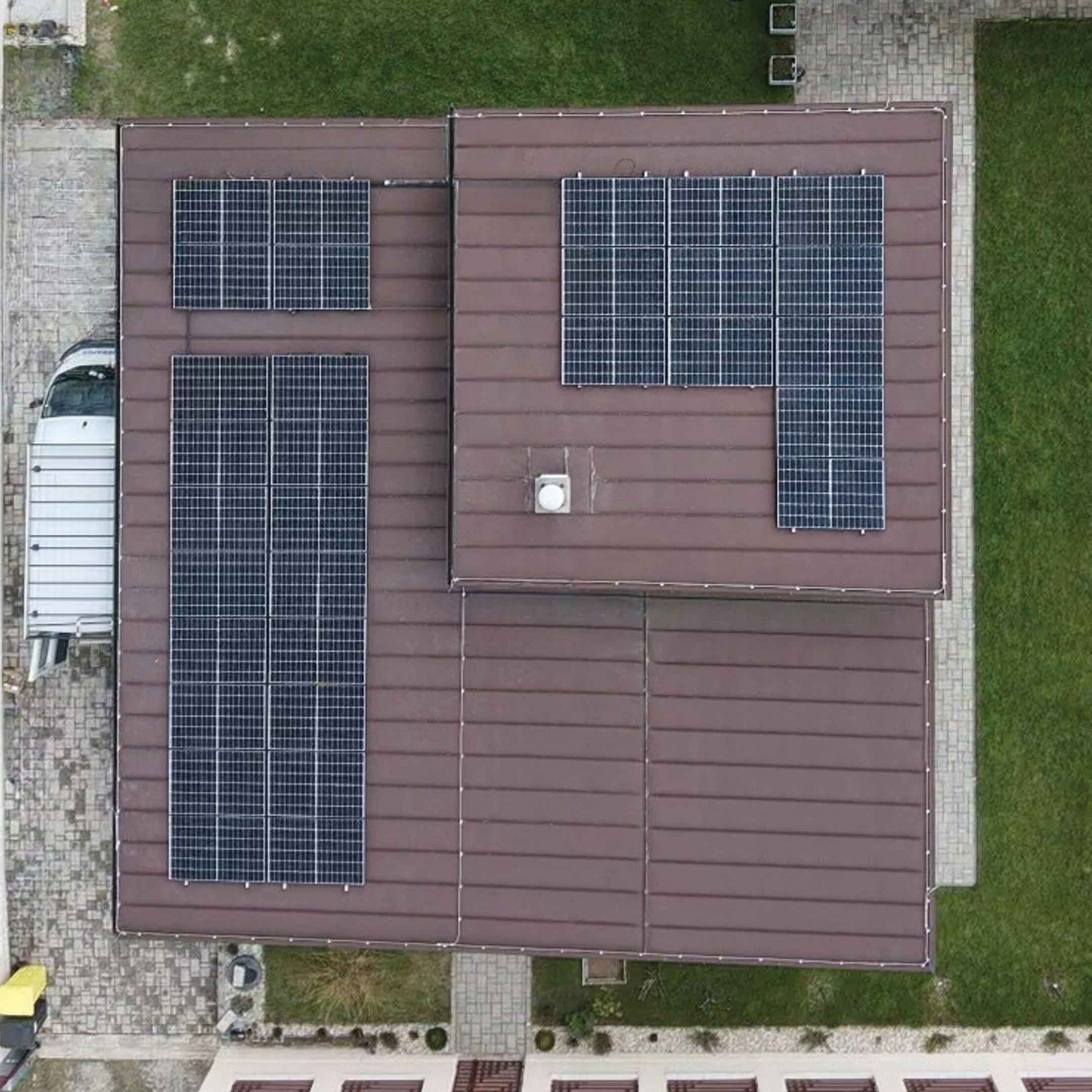 urbanix realizácia fotovoltaického systému na streche rodinného domu