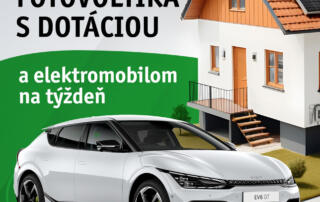 Fotovoltika a elektromobil na týždeň zadarmo